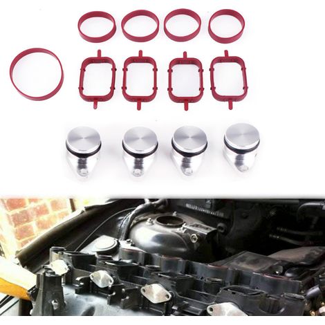BMW swirl flap removal and repair kit (6-piece) + 33 mm irregular ring (1 piece)