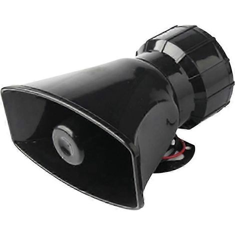 Bocina electrónica de 12 V para coche, sirena potente, alarma de advertencia, altavoz multitono con mando a distancia. (1/5)