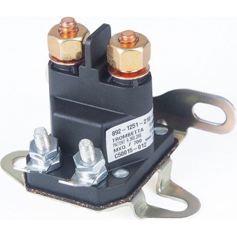 RELAIS - SOLENOIDE UNIVERSEL Tracteur Tondeuse à double Fixation