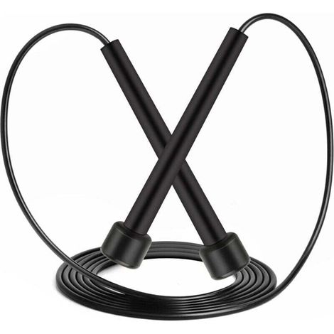 Corde a sauter sport, XU, Corde à Sauter, Corde à Sauter Réglable pour Fitness, Crossfit, Sport, Boxe, - KZQ (1/4)