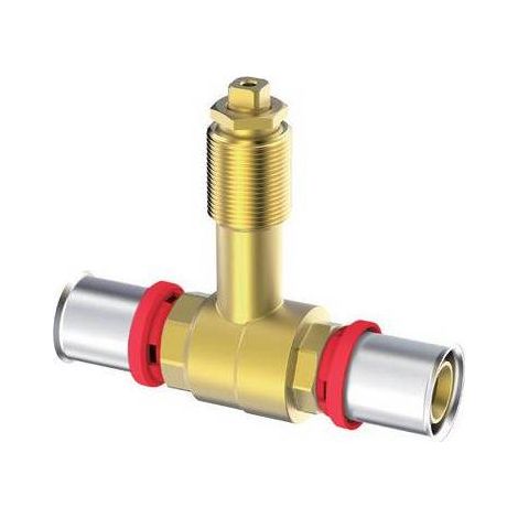 VALVOLA A INCASSO E 2 RACCORDI A PRESSARE PER MULTISTRATO IKARO Misura: 2-D.26x3     2-D.26x3