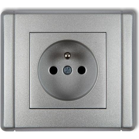enchufe karlik flexi single 2p+z seguridad infantil ip20 (1/3)