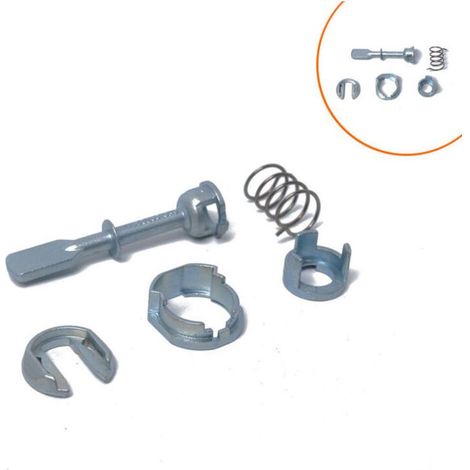Kit de réparation de barillet de serrure de porte gauche ou droite 58 mm 6N0837223A Pagaie excentrique pour Polo 6N (1/4)