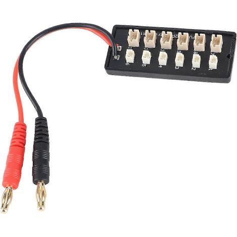 Chargeur parallèle UMX JST PH2.0 pour lipo Blade 130X, carte de charge nce, connecteur PH2.0, 2S, équilibreur multiprise, accessoire RC. (1/5)