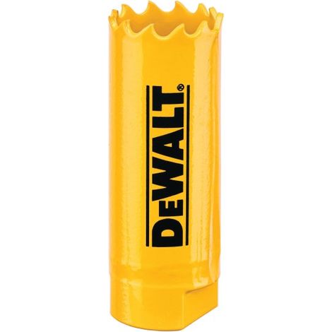 Scie cloche DeWALT Bimétal 21mm, profondeur de coupe 44mm ( Prix pour 1 ) (1/3)
