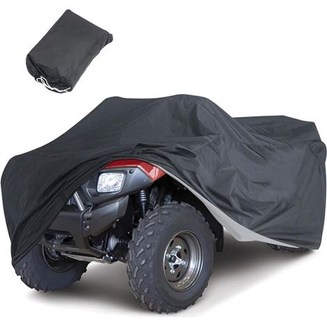Housse de protection contre les intempéries - Imperméable - Résistante aux UV - Résistante aux UV - Protection antistatique - Housse de voiture d'extérieur - Housse de voiture pour VTT (1/5)