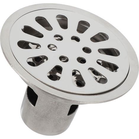 Kit de douche rond en acier inoxydable, bonde de sol de 3,5 pouces, résistant aux odeurs, entièrement étanche, pour cuisine, salle de bain et balcon. (1/5)