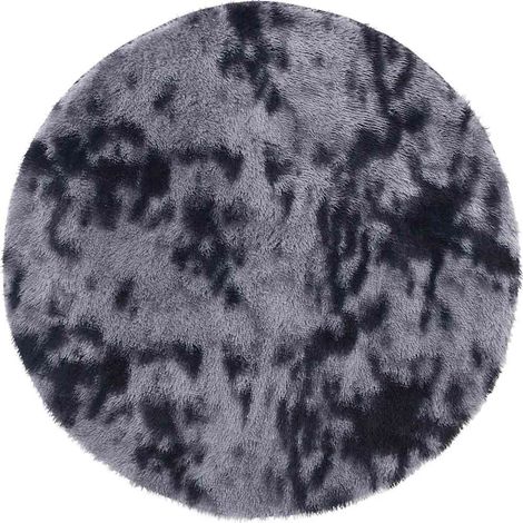 Maison Exclusive - Tapis Shaggy à poils longs NAVARRA gris foncé 240x240 cm