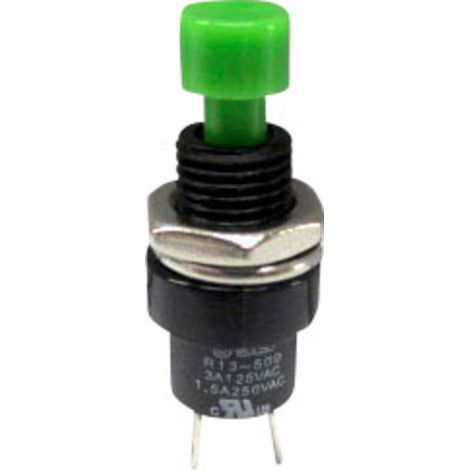 TRU COMPONENTS 1587748 TC-R13-509A-05GN Drucktaster 250 V/AC 1.5 A 1 x Aus/(Ein) tastend    1 St. (1/2)