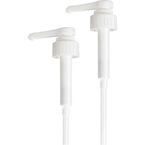 Verbesserter Hochleistungs-Pumpenspender für Gallonen, Set aus 2 robusten, auslaufsicheren Hochleistungs-Harzpumpenspendern (10 cm³). (1/5)