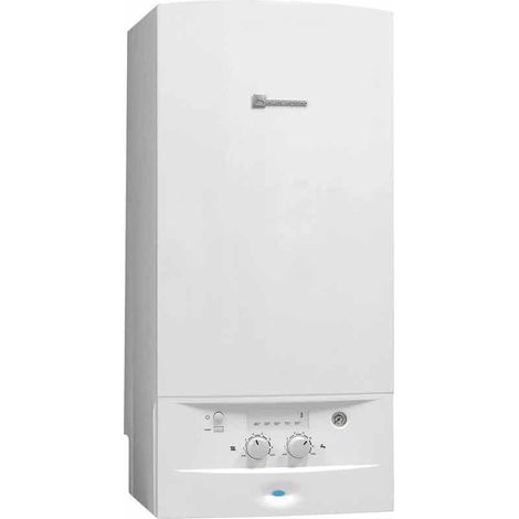 Elm Leblanc – Chaudière gaz à basse température 24 kW – Évacuation fumées 125 mm – Classe énergétique C – Mini-accumulation 5L – Gaz naturel