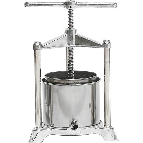 Pavi Torchietto   cm 22,5x16,5 h premitutto torchio grande 5 lt raccoglitore in acciaio inox spremitutto (1/2)