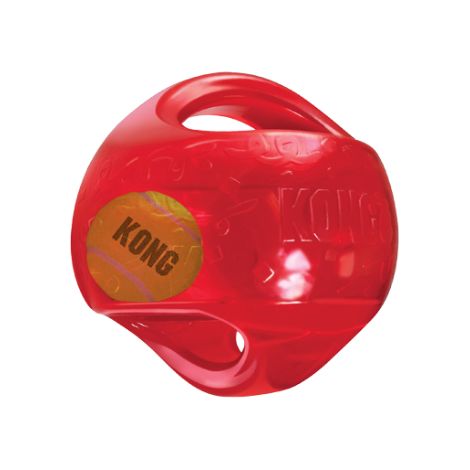 Balle pour chien KONG Jumbler avec poignée – Ø 12 cm  Offre exclusive