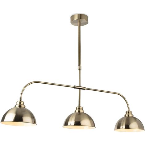 Firstlight Eagle Lampe à Suspension Bar Laiton Antique