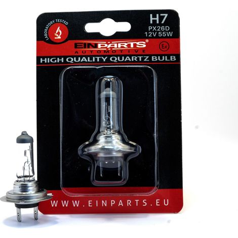 Lampadina alogena EinParts H7 12V 3000K gialla 55W PX26d, 1 pz (1/5)