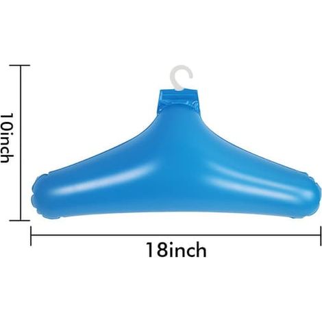 Ensemble de cintres gonflables en PVC pliables pour voyages (1/2)