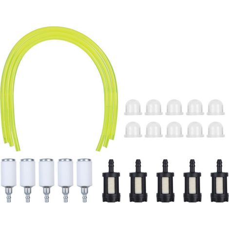 Kraftstofffilter-Primerpumpe, Kraftstoffschlauch-Set Ersatzteil 12538108660 für Poulan-Kettensäge