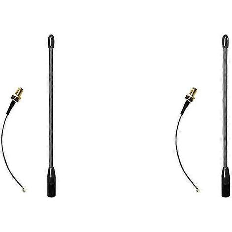 2 Stück LORA-Softantennen für drahtlose Datenübertragung (868–915 MHz), WLAN-Hohlantenne, SMA-Stecker mit Adapter, kompatibel mit Meshtastic-JXLGV (1/5)