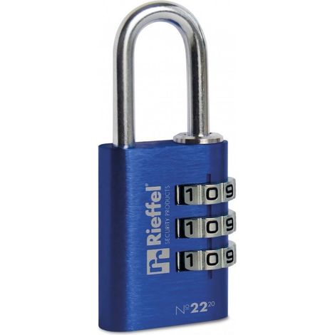 2220 BLAU SB Serrure Porte Verrou Code