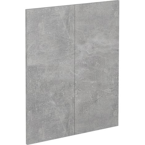 Façade de cuisine R-Line, Béton, 59.2x71.3cm façade de meuble pour meuble bas, Vicco (1/5)
