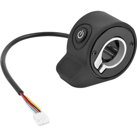 Der per Daumen bedienbare Startschalter ist mit dem KUGOO S1 PLUS Gashebel und dem per Daumen bedienbaren Gasgriff kompatibel. (1/4)