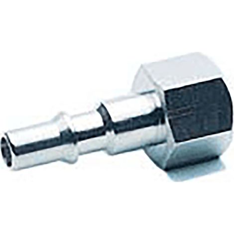 Embout de coupleur RS PRO, Filetage vers Mâle G 3/8 Femelle 3/8pouce 3/8pouces en Laiton nickelé ( Prix pour Paquet de 10 ) (1/2)