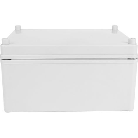 Outdoor Junction Box with ABS Plastic Mounting Plate IP67 Waterproof Electrical Project Grey (1/5)