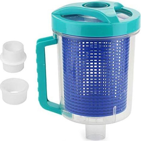 Applicable Attrape-feuilles en ligne - Piège à feuilles de piscine en ligne avec panier en maille W26705 - Compatible avec W530 W560 R211084 - Paniers à débris extra larges (1/5)
