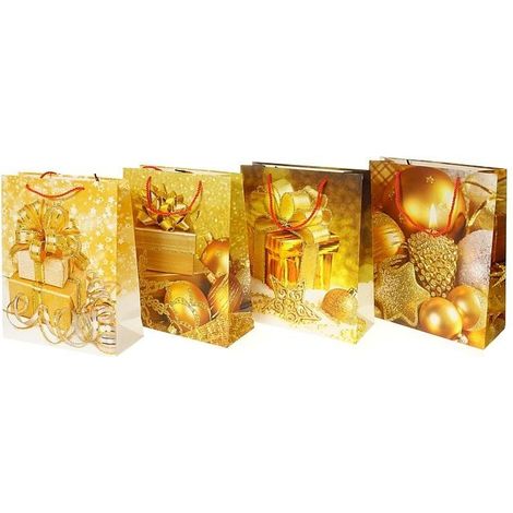 Bolsa de regalo con temática navideña MIX