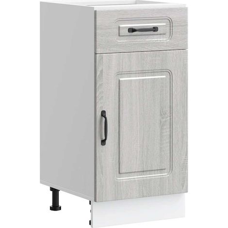 Maison Exclusive - Base da Cucina Kalmar Grigio Sonoma in Legno Multistrato