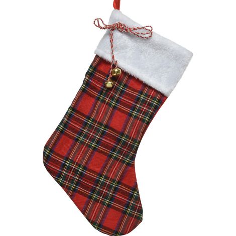 Karierte Polyesterstrumpfhose 25 x 19,5 x 0,5 cm