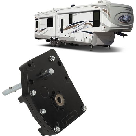 Universelles Aluminiumgetriebe 276602 für Freizeitfahrzeuge, kompatibel mit den Fahrwerksystemen Lippert Venture, Atwood, Pac-Rim und Stromberg Carlson. Ersetzt die Teilenummer LG-179015. (1/5)