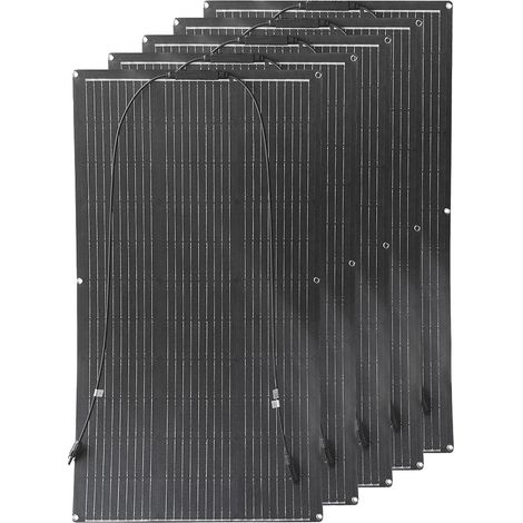 Panneau Solaire, Flexible et Étanche, Haute Efficacité, panneau solaire 500w