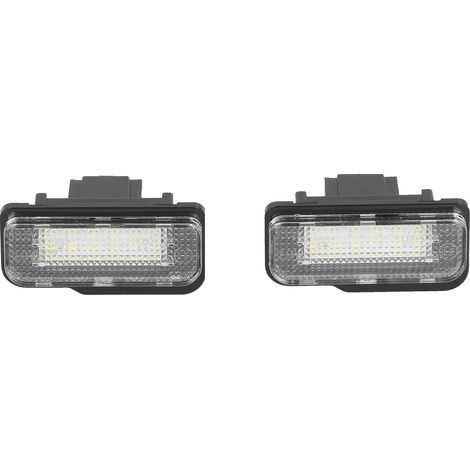 Paire de feux de plaque d'immatriculation LED 12V pour Mercedes Classe C W203 Break/C240 C320 5 portes (1/5)