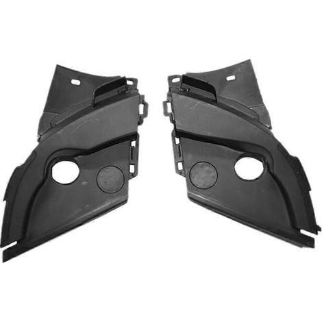 2-teilige Motorhauben-Scharnierabdeckung, Scheibenwischer-Abweiser für Honda Civic 2006-2011 FA1 FD1 FD2 74220SNAA00 74210SNVH00 (1/5)