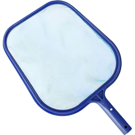 Épuisette de surface professionnelle à mailles fines pour le nettoyage des piscines (feuilles et débris) (1/5)