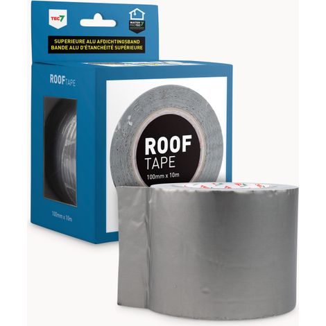 tec7 Nastro adesivo impermeabile colore piombo 100 mm x 10 m