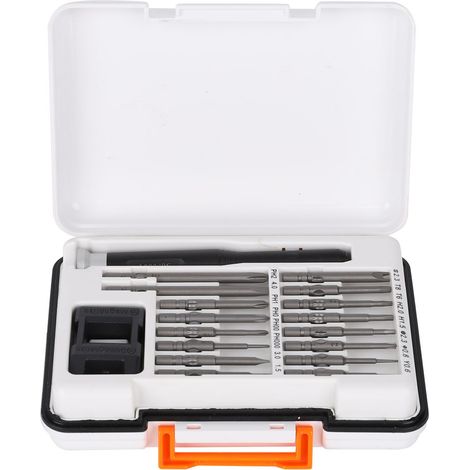 18Pcs Telecommunication Screwdriver Bit Set Aluminum Accuracy Instrument Repairing Tool with Storage BoxScrewdriver Bit (1/5)