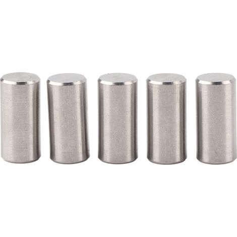 Cinq d'entre eux sont vendus ensemble : arbre rond en acier inoxydable série 4100 Φ12 mm 4100-0012-0025 (1/5)