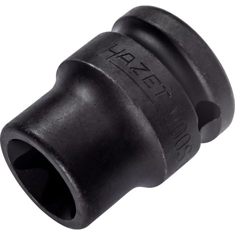 Hazet Schlag-Maschinenschrauber Steckschlüsseleinsatz 900S-E20, 1/2 (12,5 mm) Vierkant hohl, Außen TX Profil, SW E20 (1/3)