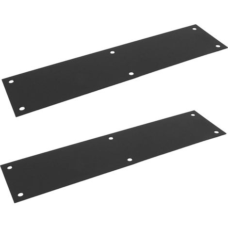de 2 plaques de protection robustes et durables pour portes (1/5)