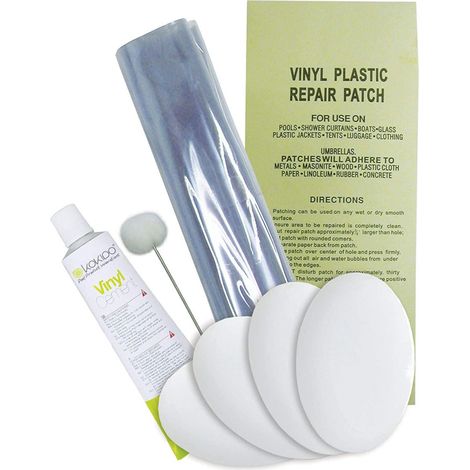Kit de réparation liner piscine 30 ml – Rustine 58.5 x 14 cm – Colle fonctionnelle sous l'eau – Réparation rapide et durable – Jardiboutique