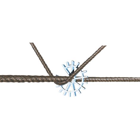 RUNDER BETONKEIL TALIAPLAST 30MM (BEUTEL MIT 100 STÜCK) - 600117