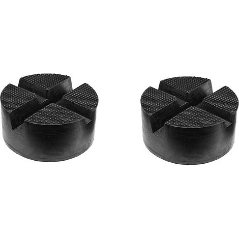 Patins en caoutchouc pour cric - Levage de voiture en toute sécurité (lot de 2) (1/5)