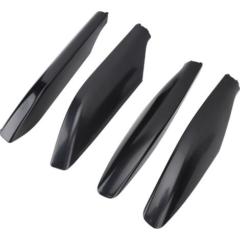 Couvercle de support de Rail de toit en plastique, 4 pièces, embout de remplacement pour Toyota Land Cruiser Prado FJ120 2002 à 2009, noir