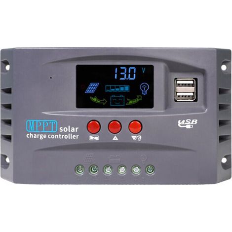 50A Solar Charge Controller, Auto Detection 12V/24V
