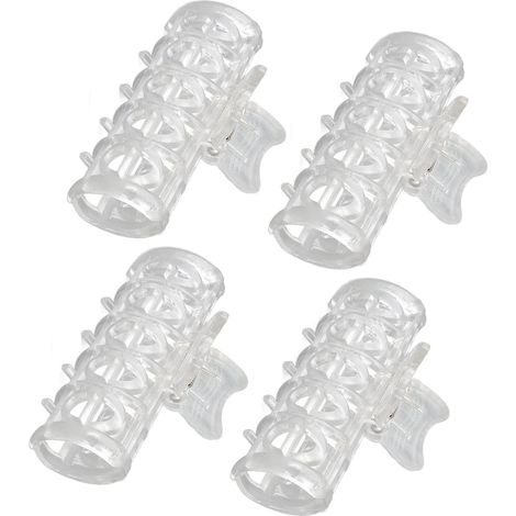 Clips d'isolation de Cheveux, Résistance au Glissement, Résistance à la Chaleur, Pinces à Cheveux Permanentes Légères et Durables 10 Pièces Polyvalentes pour Filles pour Salon (1/5)