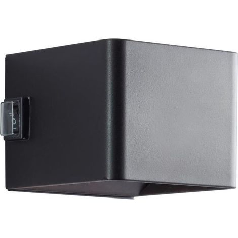 Applique magnétique d'extérieur - ISEO - BRILLIANT - Rechargeable - Noir - LED - Détecteur - 4W - 300lm - 3000K - USB (1/5)