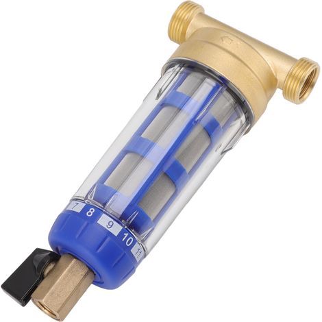 Zentrifugal-Sedimentwasserfilter für das gesamte Haus, raffinierter Kupfer-Sedimentvorfilter (1/5)