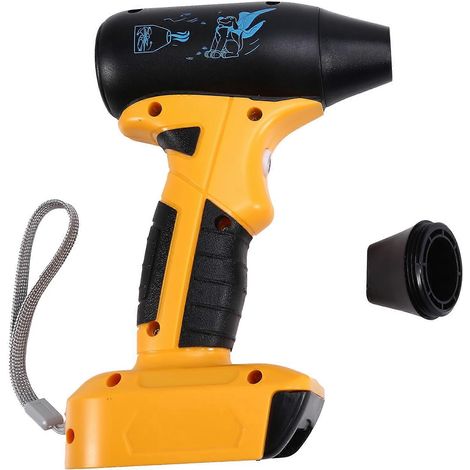 Cordless souffleur de feuilles électrique Jobsite Air souffleur pour DeWalt 18V 20VBattery Brushless Handheld Violent (1/5)